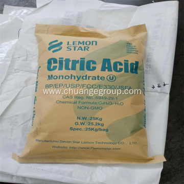 Food Grade Acidity Regulator Citric Acid Monohydrate